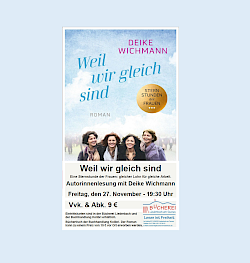 Lesung mit Deike Wichmann