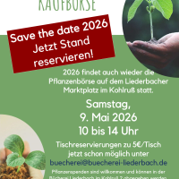 Pflanzentausch- und Kaufbörse 2026